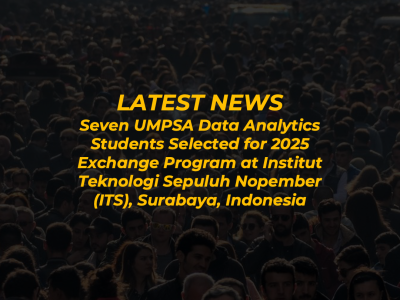Seven UMPSA Data Analytics Students Selected for 2025 Exchange Program at Institut Teknologi Sepuluh Nopember (ITS), Surabaya, Indonesia
